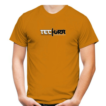 Kaos Pria Red Mango TC12 Kuning Jeruk
